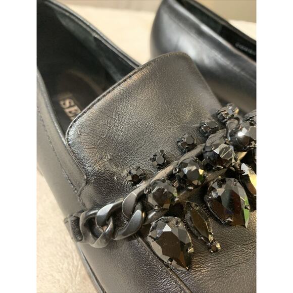 Senso Corby Black Loafer Womens Size 37 US 7 Casual Business - Picture 7 of 7